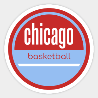 chicago bulls basketball Sticker